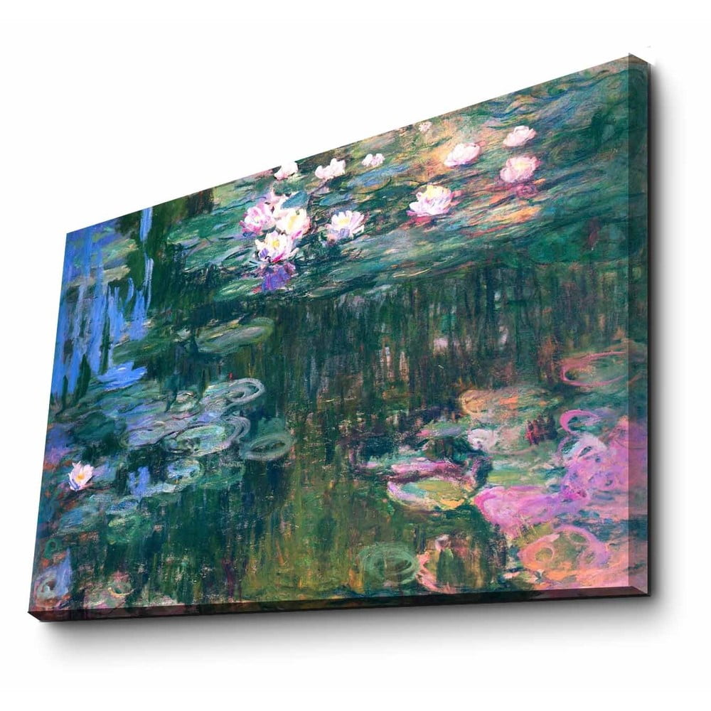 Obrázok Nástenná reprodukcia na plátne Claude Monet, 45 × 70 cm