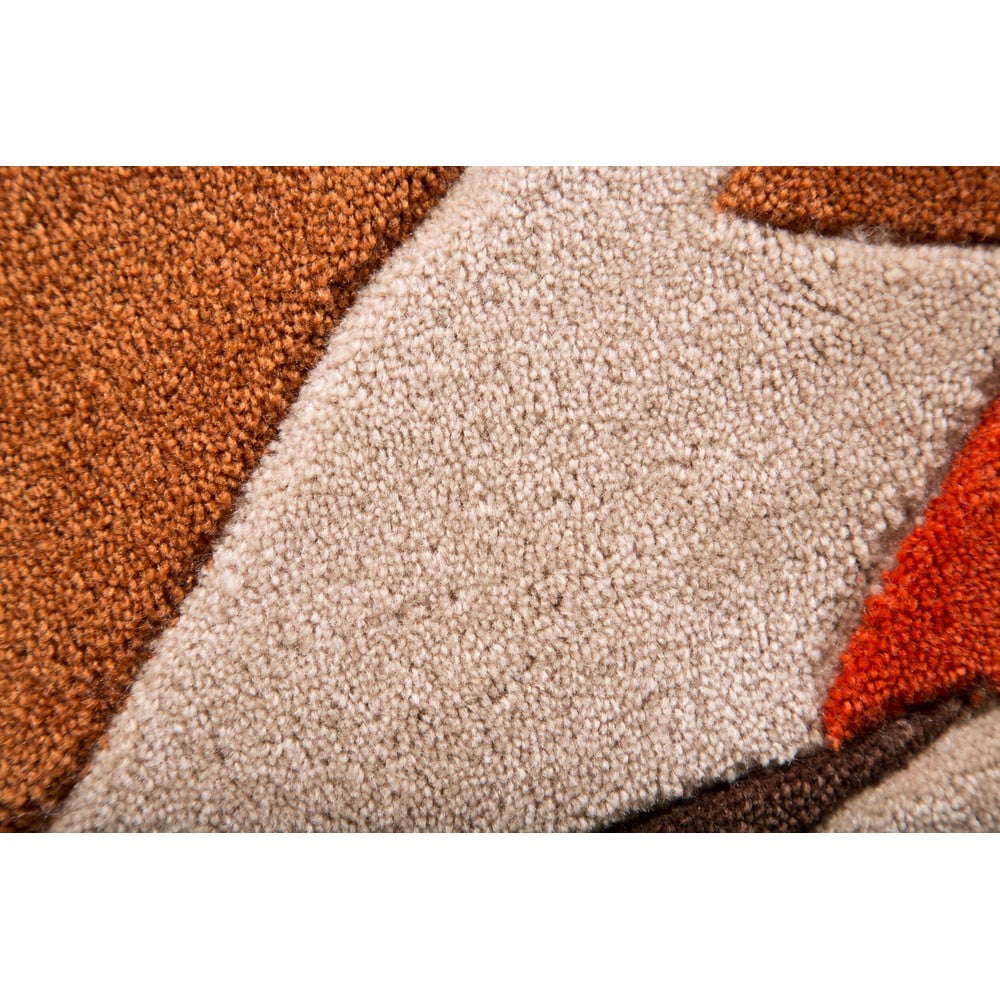 Obrázok Oranžový koberec Flair Rugs Splinter, 80 x 150 cm