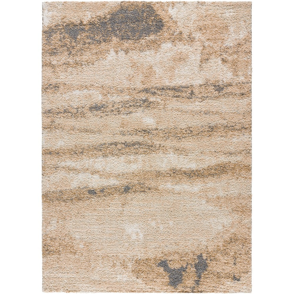 E-shop Béžový a hnedý koberec Universal Serene, 80 x 150 cm