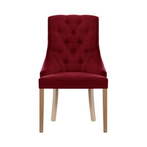 Červená jedálenská stolička Jalouse Maison Chiara