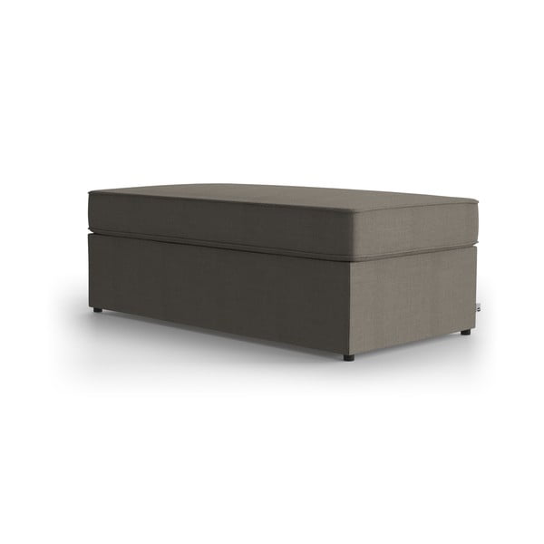 Hnedá polstrovaná rozkladacia lavica My Pop Design Brady, 130 cm