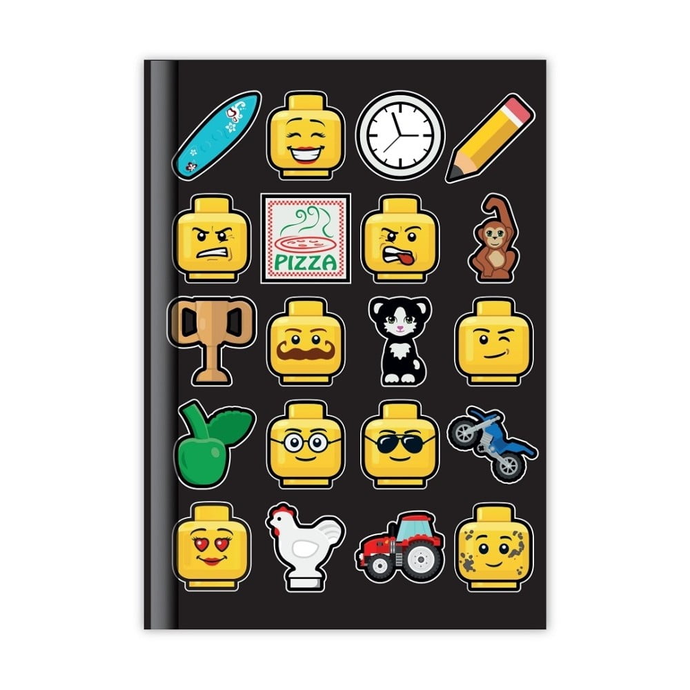 Čierny denník LEGO® Iconic