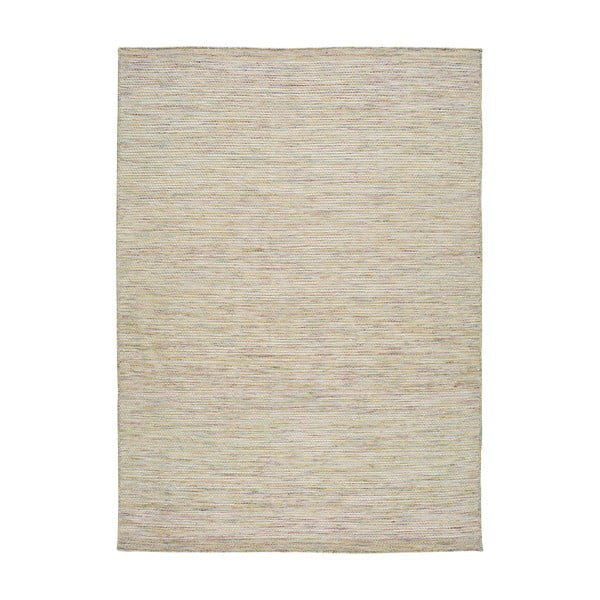 Béžový vlnený koberec Universal Kiran Liso, 60 x 110 cm