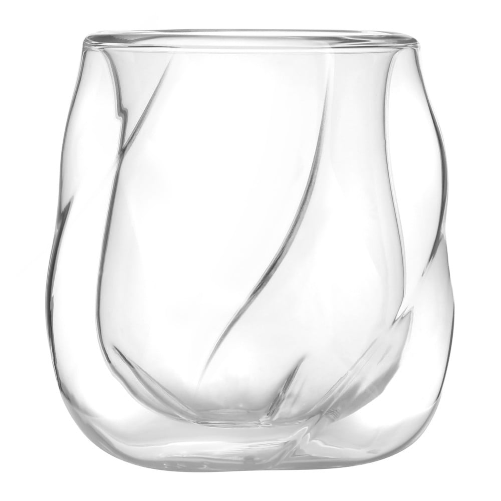 E-shop Dvojstenný pohár Vialli Design Enzo, 320 ml