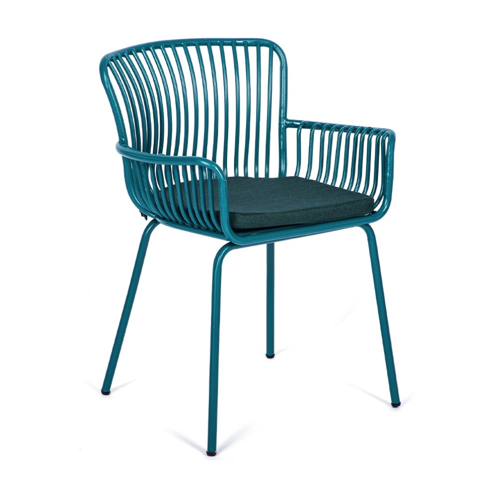 E-shop Súprava 2 zelených záhradných stoličiek Bonami Selection Elia