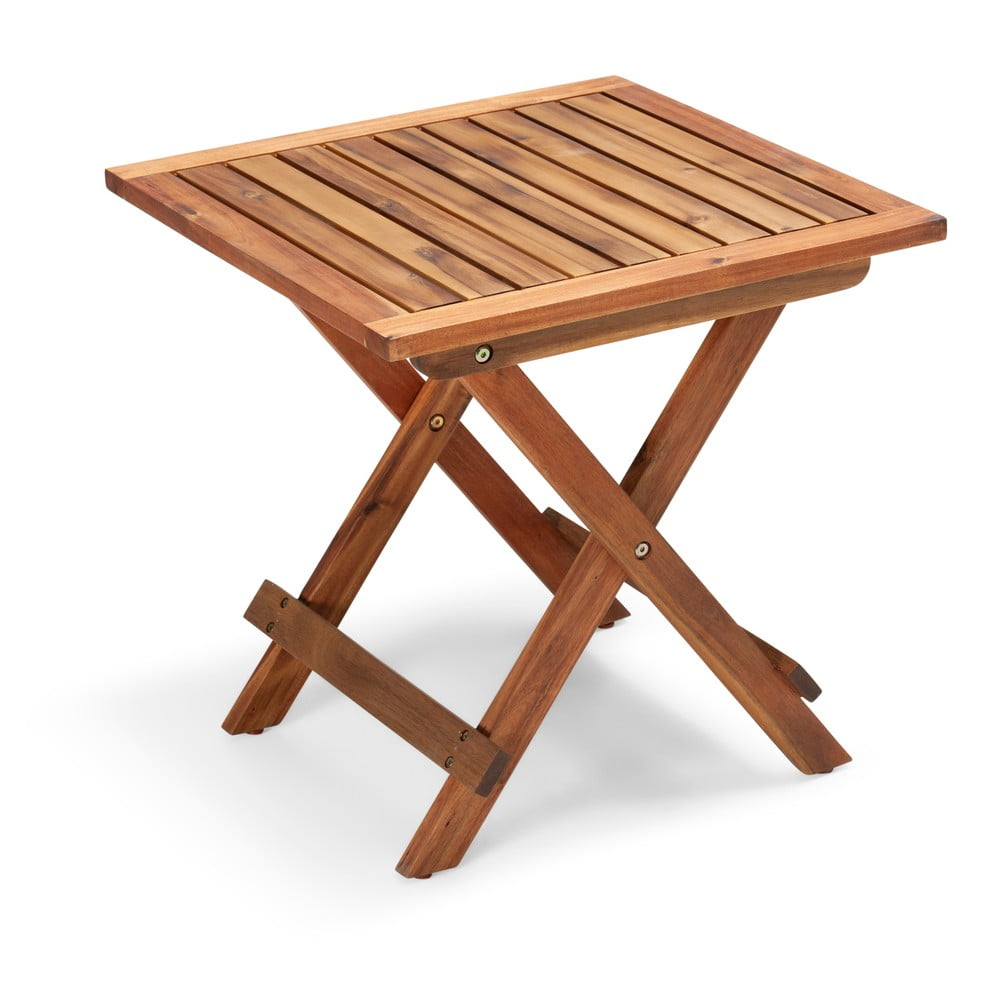 E-shop Záhradný odkladací stolík z akáciového dreva Le Bonom Diego, dĺžka 50 cm