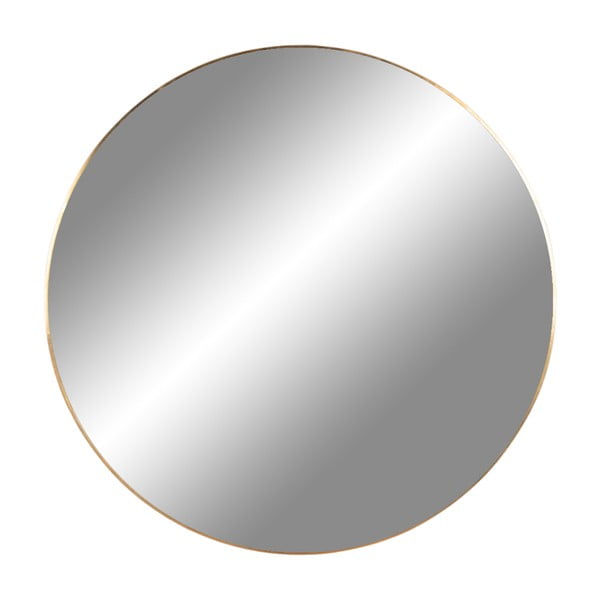 Okrúhle nástenné zrkadlo s rámom v zlatej farbe House Nordic Jersey, ø 60 cm