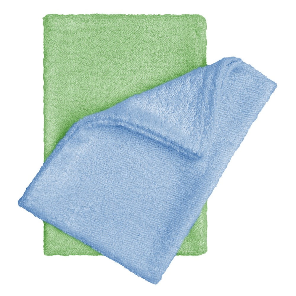 E-shop Súprava 2 bambusových detských uteráčikov v zelenej a modrej farbe T-TOMI