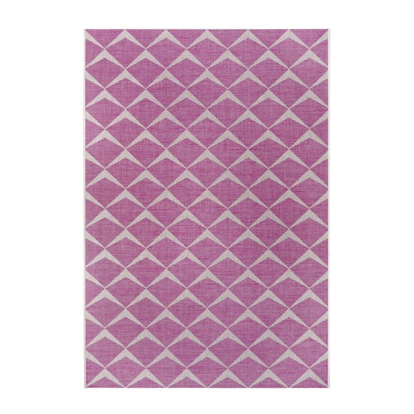 Ružovo-béžový vonkajší koberec NORTHRUGS Escala, 140 x 200 cm