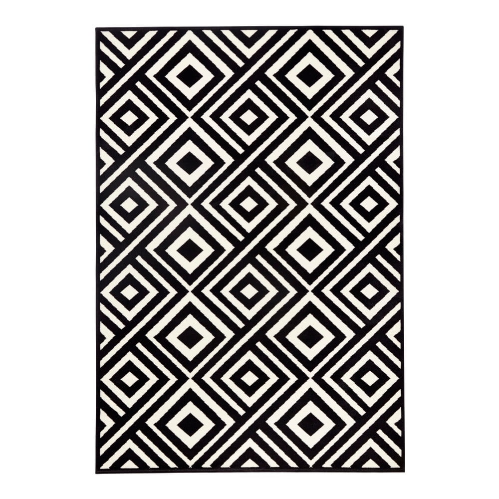 E-shop Čierno-biely koberec Zala Living Art, 70 × 140 cm