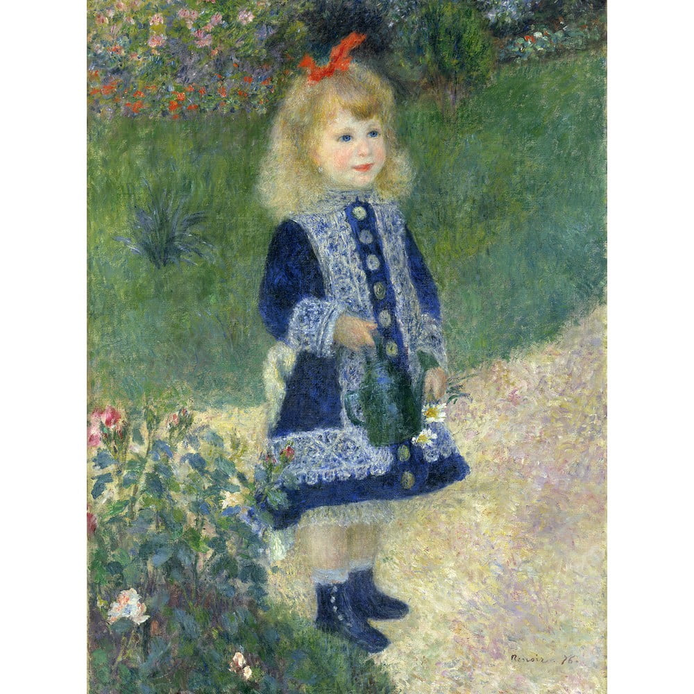 E-shop Reprodukcia obrazu Auguste Renoir - A Girl with a Watering Can, 30 x 40 cm