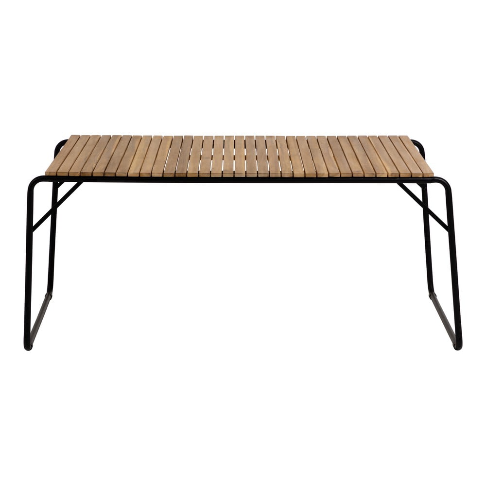 E-shop Záhradný jedálenský stôl s doskou z akáciového dreva Kave Home Yukari, 165 x 90 cm