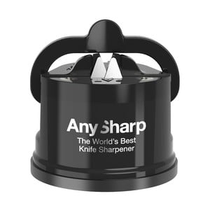 Čierny brúska s prísavkou Gift Company AnySharp