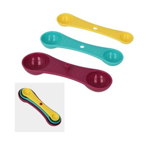 Sada 3 farebných odmeriek Metaltex Spoons
