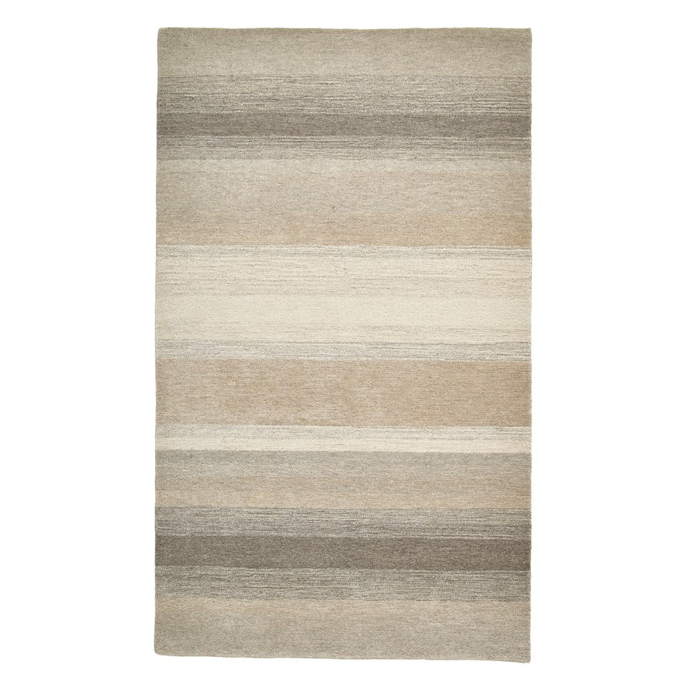 E-shop Hnedý/béžový vlnený koberec 230x150 cm Elements - Think Rugs