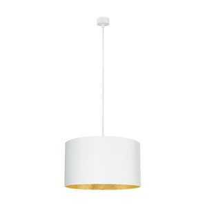 Závesné svietidlo v bielo-zlatej farbe Sotto Luce Mika, ⌀ 50 cm