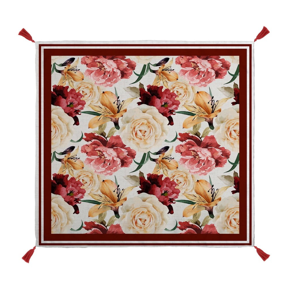 Obrázok Obrus Linen Couture Roses, 140 x 140 cm