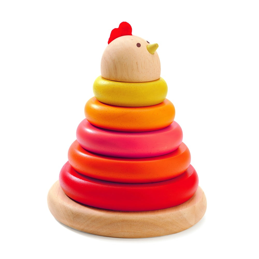 E-shop Detská drevená skladacia hračka Djeco Hen