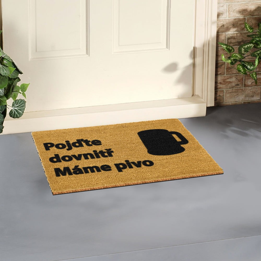 Obrázok Rohožka Artsy Doormats Pivo, 40 x 60 cm