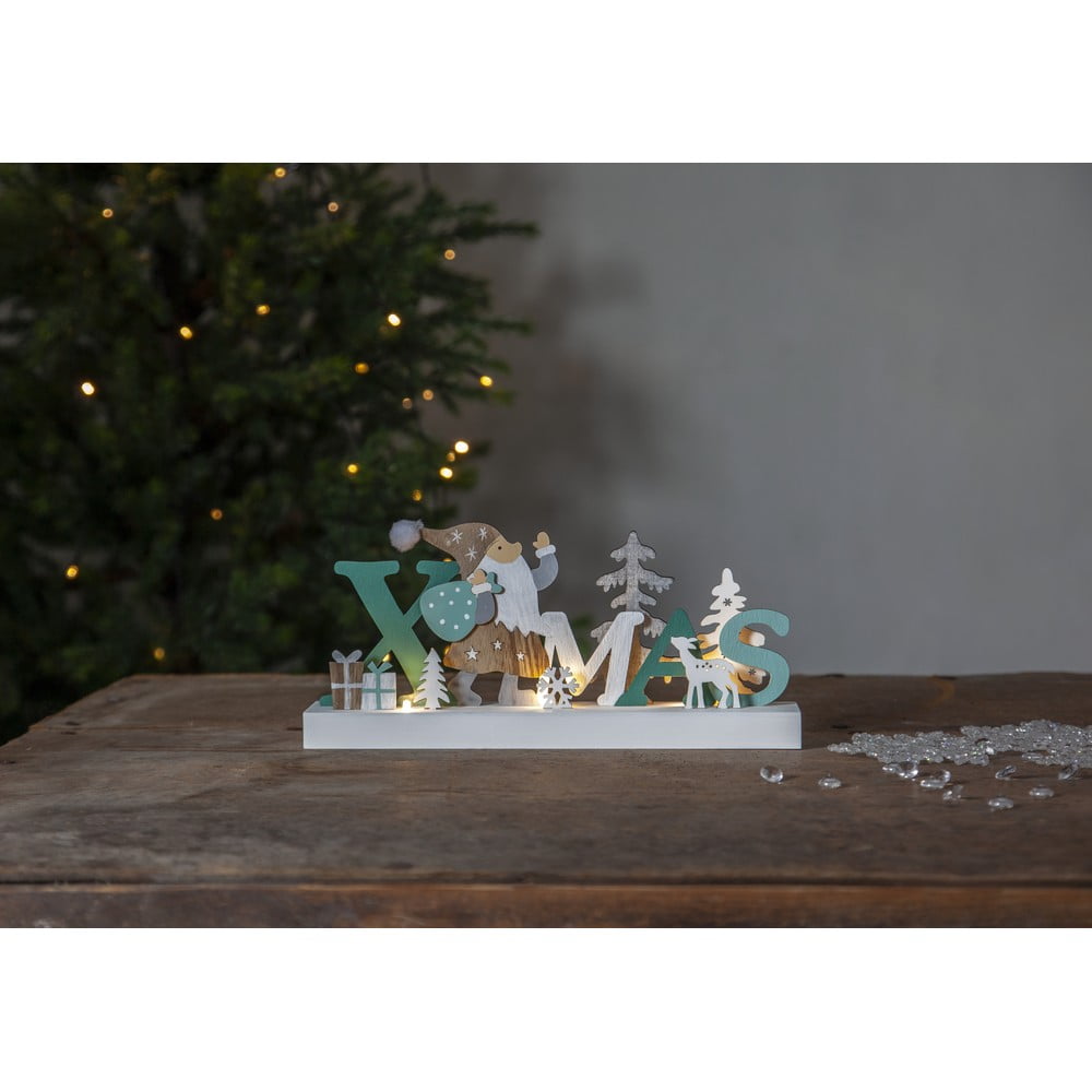 E-shop Vianočná svetelná LED dekorácia Star Trading Reinbek, dĺžka 30 cm