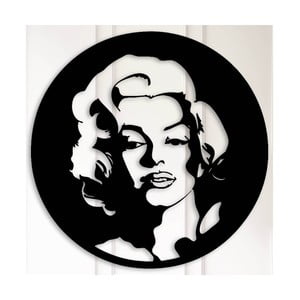 Kovová nástenná dekorácia Marilyn