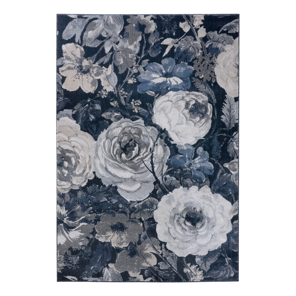 E-shop Tmavomodrý koberec Mint Rugs Peony, 160 x 230 cm