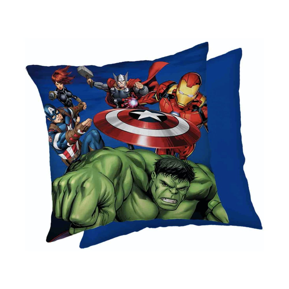 E-shop Detský vankúš Jerry Fabrics Avengers, 40 x 40 cm
