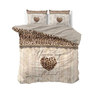 Bavlnené obliečky na dvojlôžko Sleeptime Home is Love, 200 × 220 cm