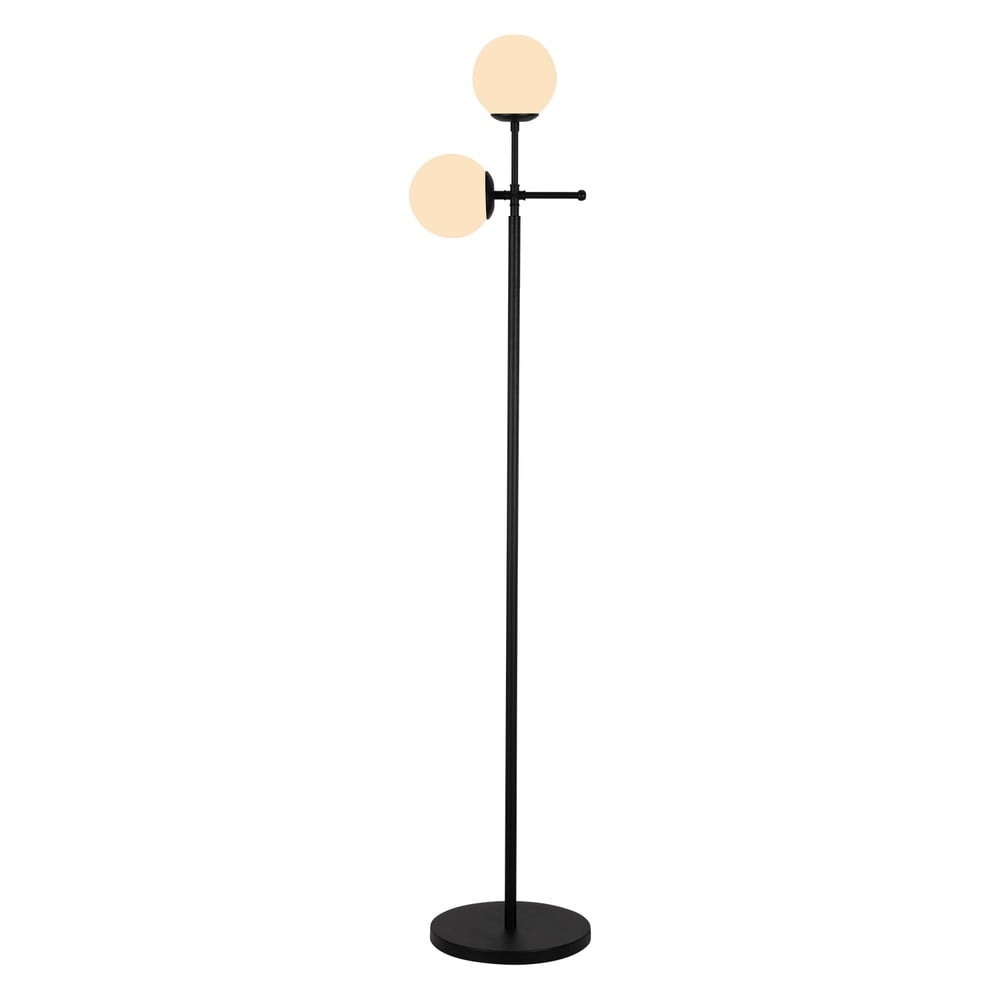 E-shop Čierna stojacia lampa Squid Lighting Kruva, výška 174 cm