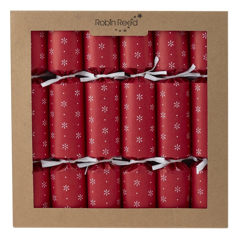 E-shop Vianočné crackery v súprave 6 ks Paper Decoration - Robin Reed