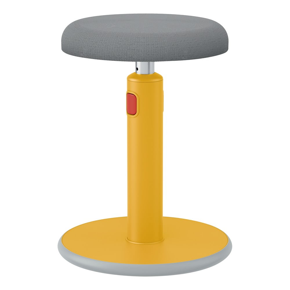 E-shop Žltá ergonomická balančná stolička Leitz Cosy Ergo