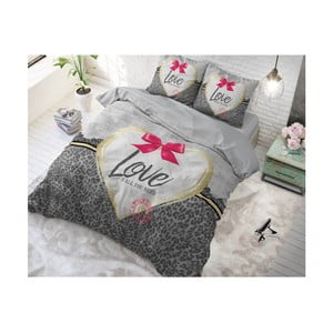 Bavlnené posteľné obliečky Sleeptime Wild Love Tres, 140 x 220 cm