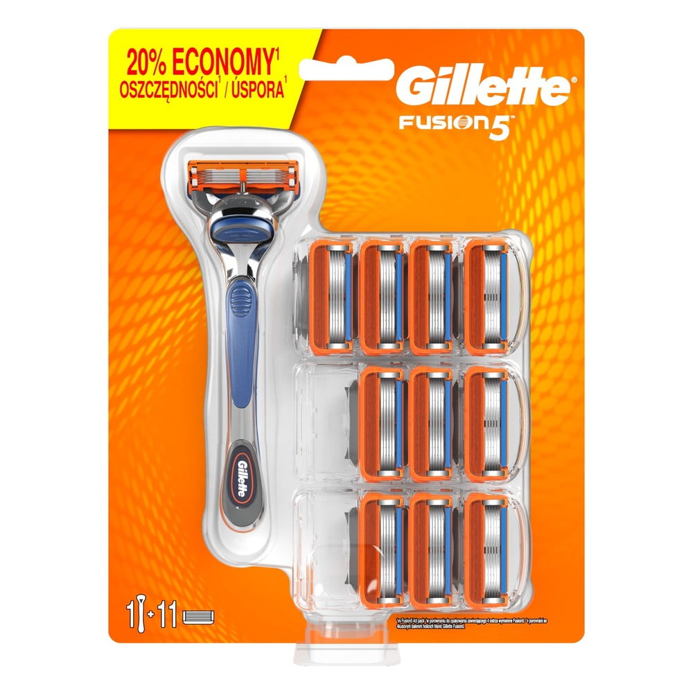 E-shop Pánsky holiaci strojček Gillette Fusion5 s 11 náhradnými hlavicami