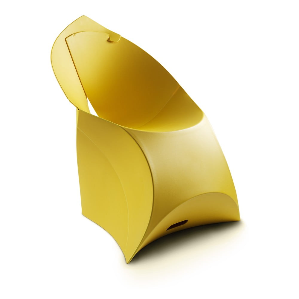 Žltá stolička Flux