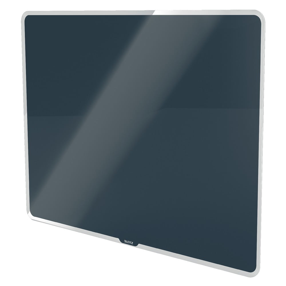 Sivá sklenená magnetická tabuľa Leitz Cosy, 60 x 40 cm
