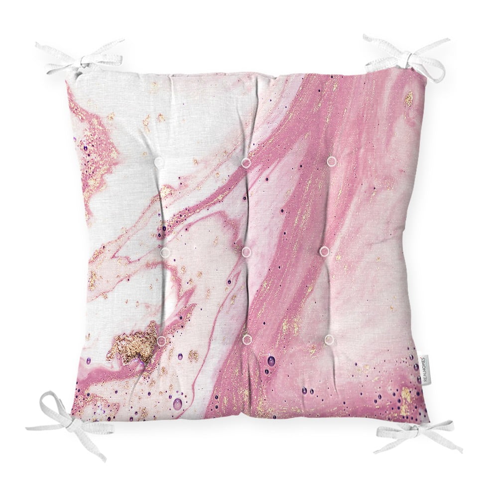 E-shop Sedák s prímesou bavlny Minimalist Cushion Covers Pinky Abstract, 40 x 40 cm