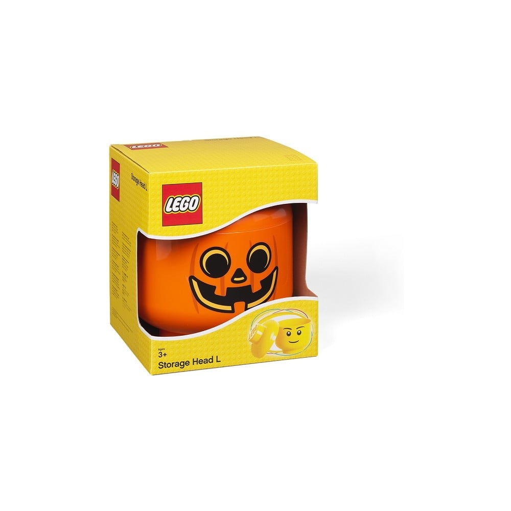 Obrázok LEGO úložná hlava (velikost L) - dýně (5711938032838)