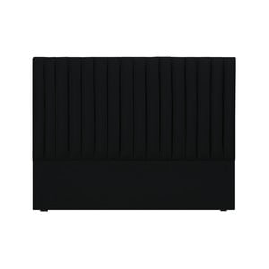 Čierne čelo postele Cosmopolitan design NJ, 200 × 120 cm