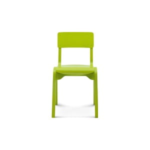 Zelená drevená stolička Fameg Maren