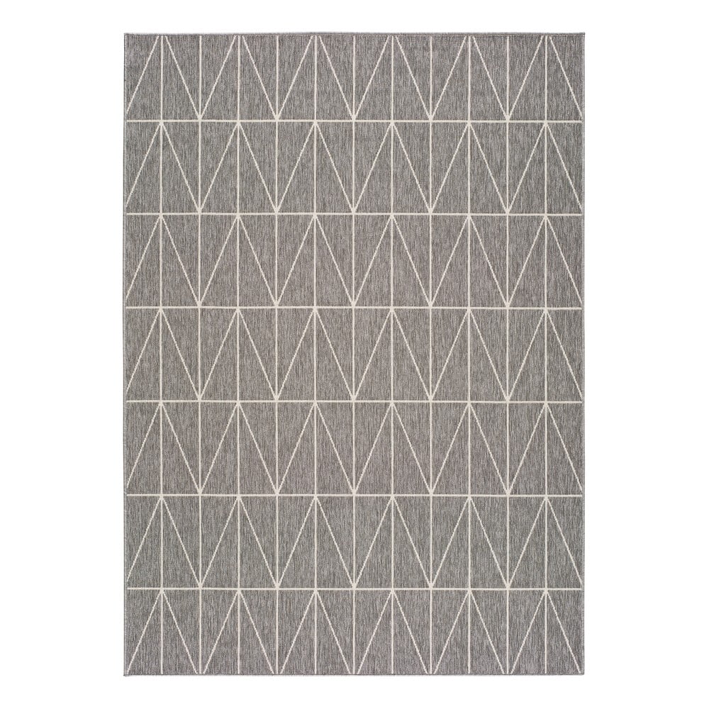 Sivý vonkajší koberec Universal Nicol Casseto, 170 x 120 cm
