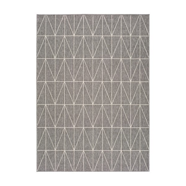 Sivý vonkajší koberec Universal Nicol Casseto, 200 x 140 cm