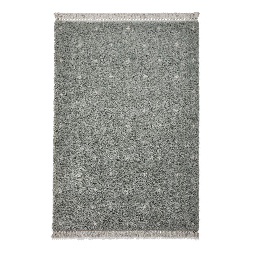 E-shop Mätovozelený koberec Think Rugs Boho Dots, 160 x 220 cm