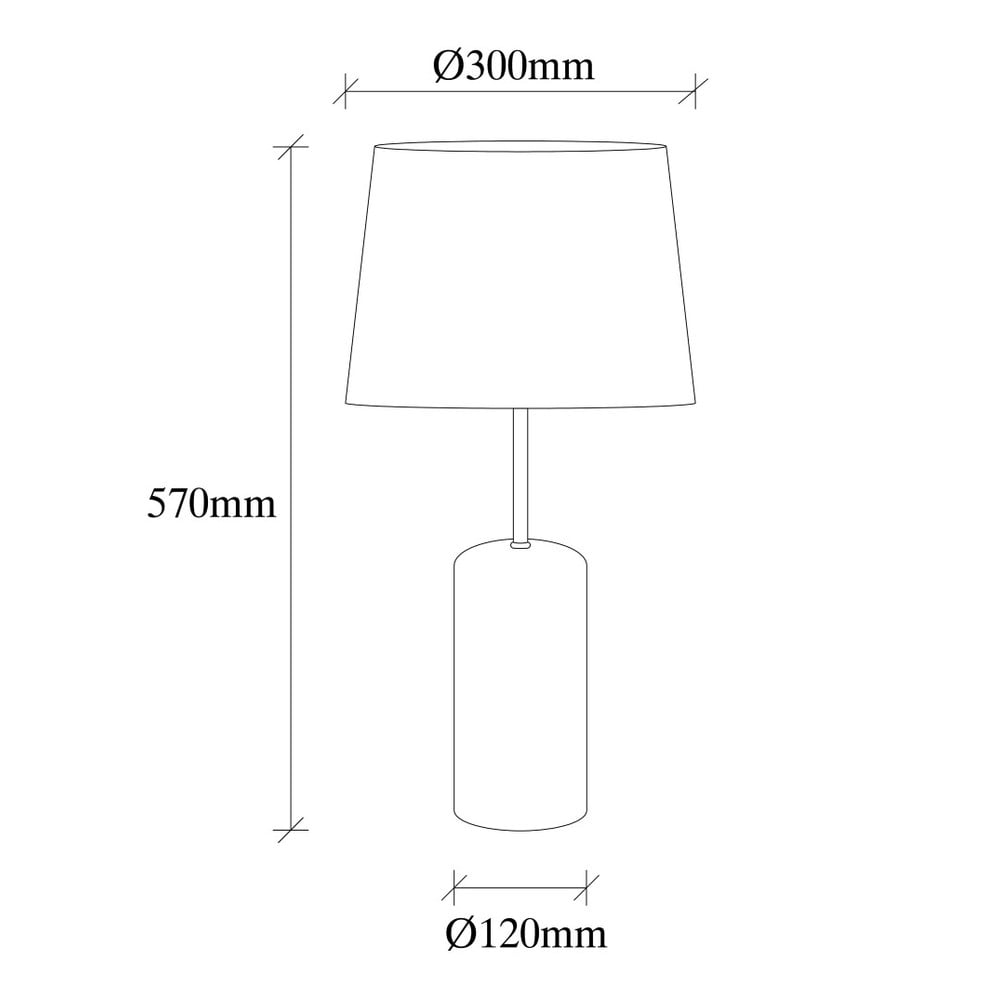 Obrázok Čierna drevená stolová lampa Opviq lights Harula