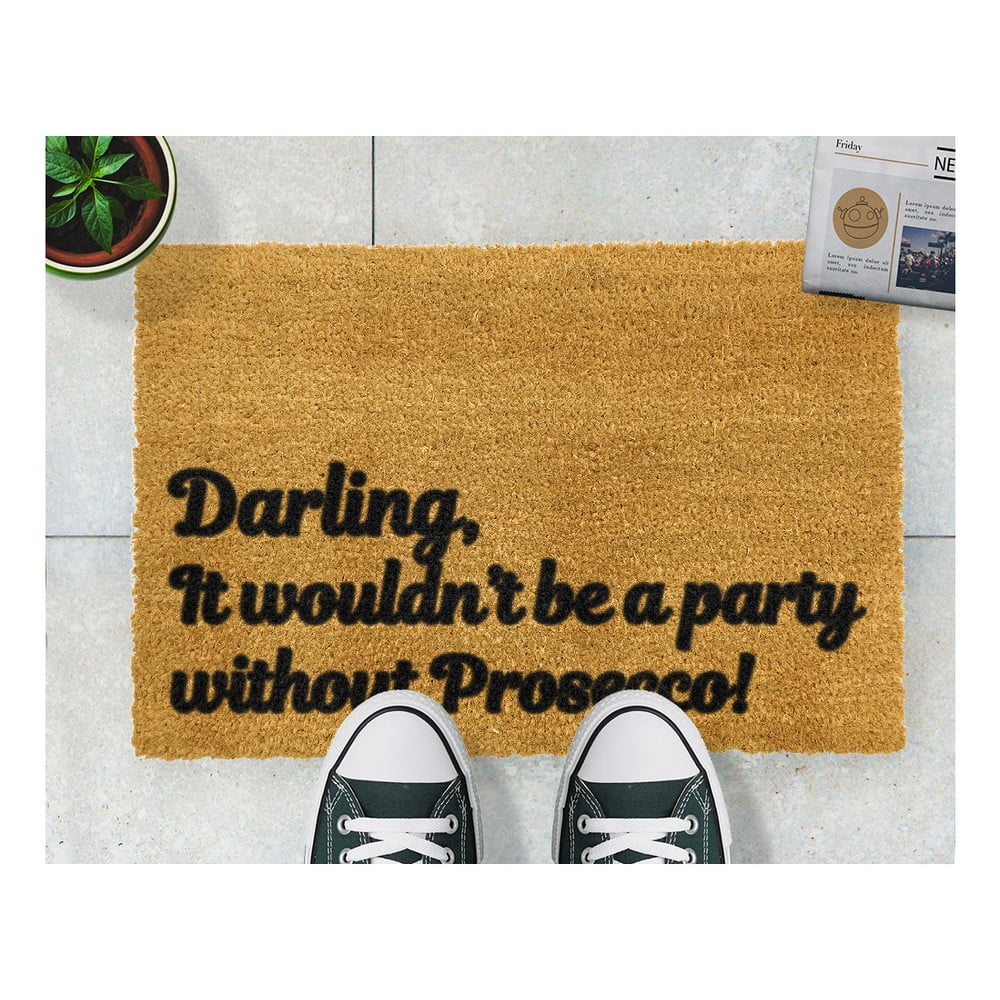 Obrázok Rohožka Artsy Doormats Darling Prosecco, 40 × 60 cm