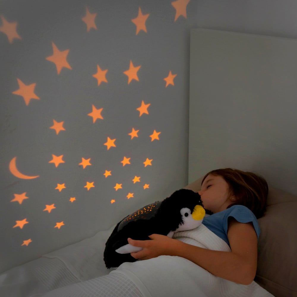 E-shop Detský plyšový LED projektor InnovaGoods Penguin