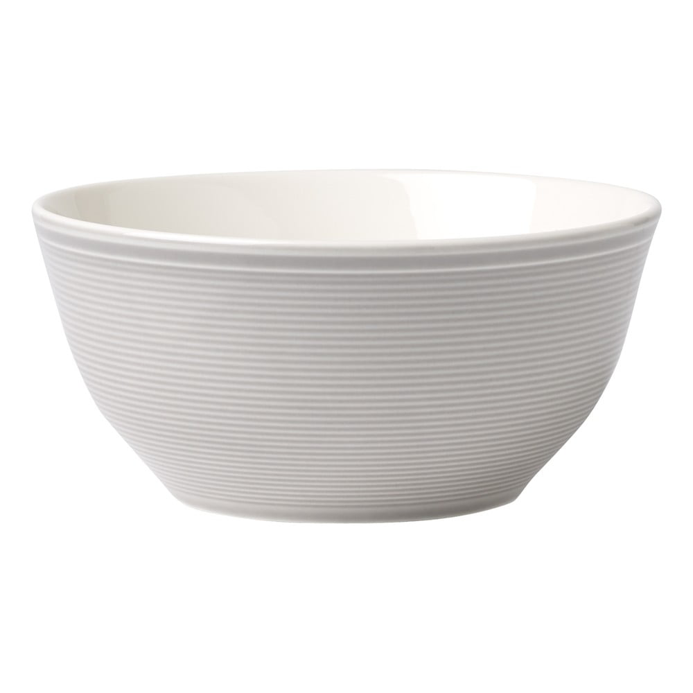 E-shop Bielo-sivá porcelánová miska Like by Villeroy & Boch Group, 0,75 l