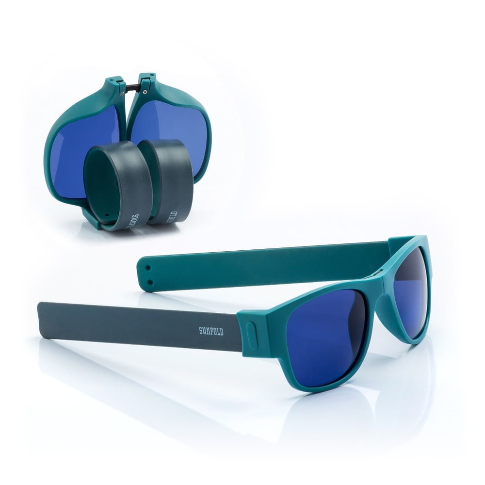E-shop Modré zrolovateľné slnečné okuliare InnovaGoods Sunfold AC4