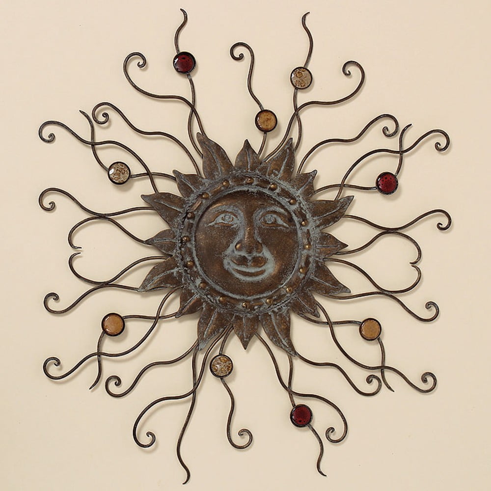 Nástenná dekorácia Sun, 69 cm