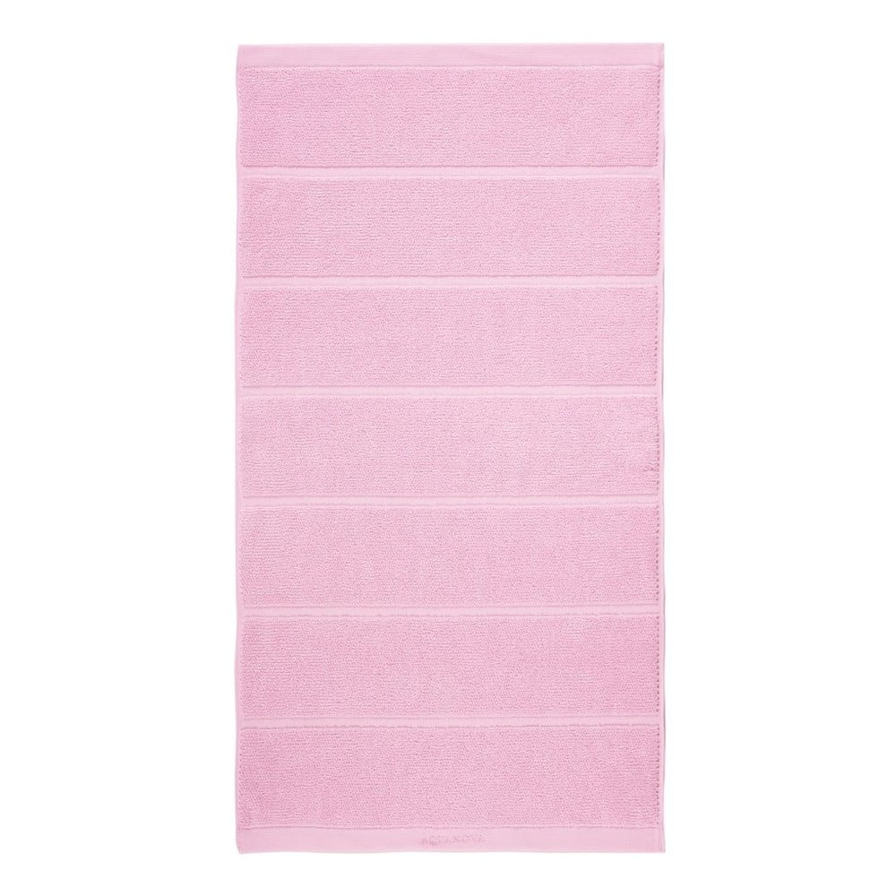 Ružový uterák Aquanova Adagio, 55 × 100 cm