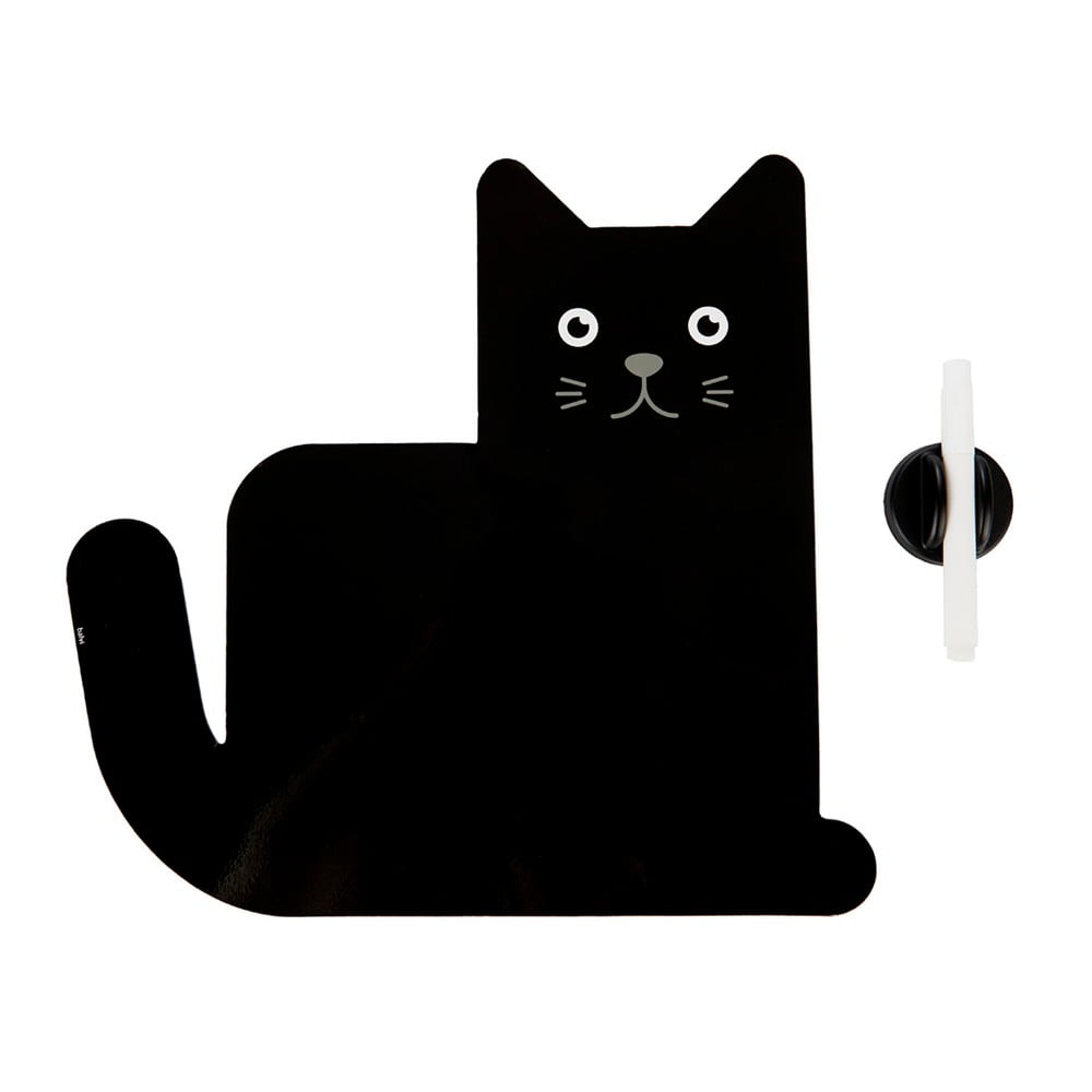 E-shop Čierna magnetická tabuľa Balvi Meow!